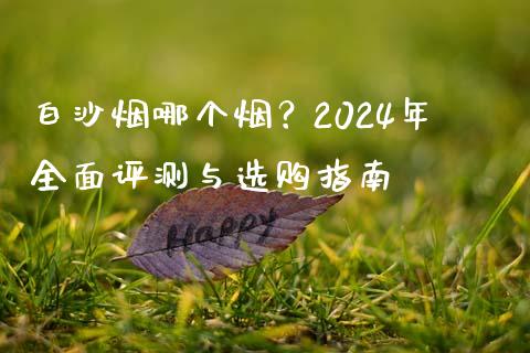 白沙烟哪个烟？2024年全面评测与选购指南_https://wap.lcpcjs.com_外汇市场_第1张