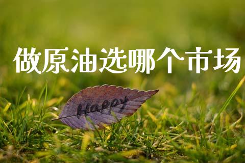 做原油选哪个市场_https://wap.lcpcjs.com_美股行情_第1张