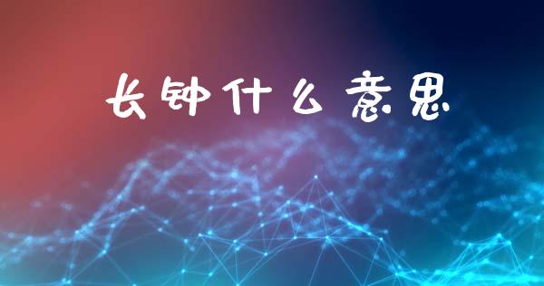 长钟什么意思_https://wap.lcpcjs.com_美股行情_第1张