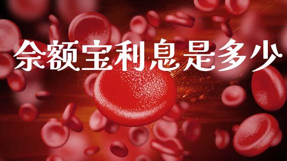 佘额宝利息是多少_https://wap.lcpcjs.com_外汇市场_第1张