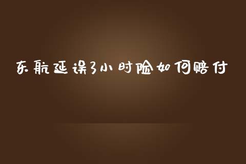 东航延误3小时险如何赔付_https://wap.lcpcjs.com_全球经济_第1张