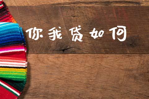 你我贷如何_https://wap.lcpcjs.com_美股行情_第1张