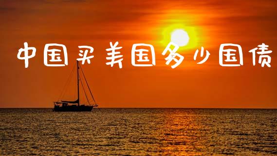 中国买美国多少国债_https://wap.lcpcjs.com_全球经济_第1张