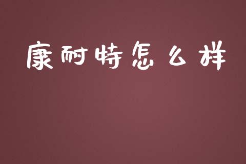 康耐特怎么样_https://wap.lcpcjs.com_美股行情_第1张