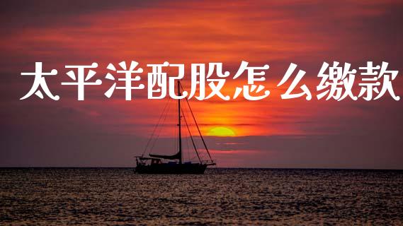 太平洋配股怎么缴款_https://wap.lcpcjs.com_外汇市场_第1张