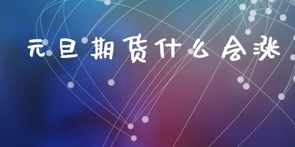 元旦期货什么会涨_https://wap.lcpcjs.com_外汇市场_第1张