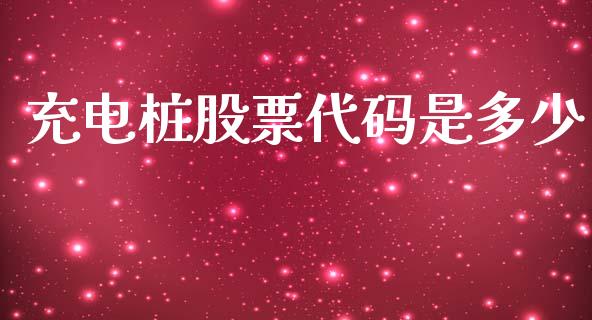 充电桩股票代码是多少_https://wap.lcpcjs.com_全球经济_第1张