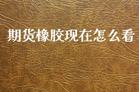期货橡胶现在怎么看_https://wap.lcpcjs.com_股港行情_第1张
