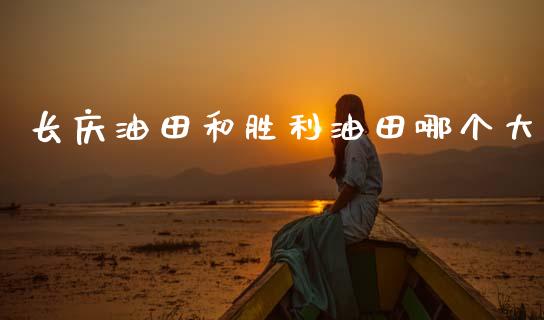 长庆油田和胜利油田哪个大_https://wap.lcpcjs.com_外汇市场_第1张