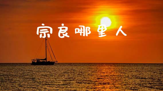 宗良哪里人_https://wap.lcpcjs.com_全球经济_第1张