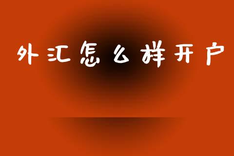外汇怎么样开户_https://wap.lcpcjs.com_全球经济_第1张