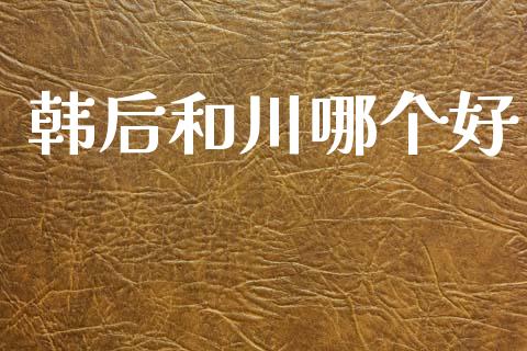 韩后和川哪个好_https://wap.lcpcjs.com_外汇市场_第1张