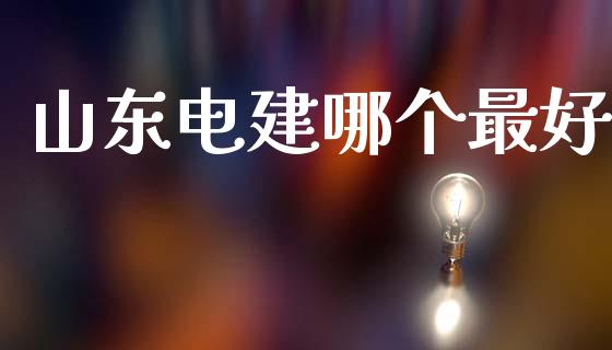 山东电建哪个最好_https://wap.lcpcjs.com_外汇市场_第1张