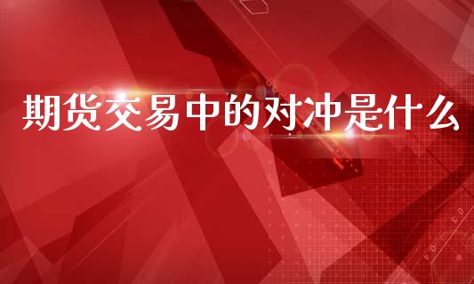 期货交易中的对冲是什么_https://wap.lcpcjs.com_全球经济_第1张