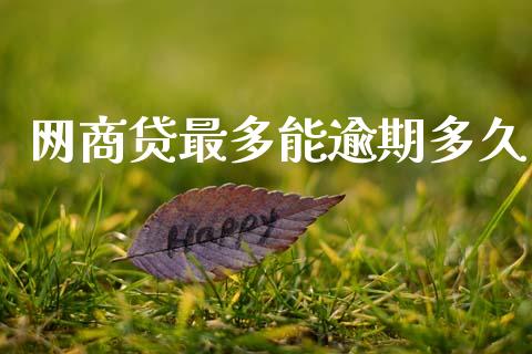 网商贷最多能逾期多久_https://wap.lcpcjs.com_美股行情_第1张