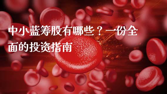 中小蓝筹股有哪些？一份全面的投资指南_https://wap.lcpcjs.com_外汇市场_第1张