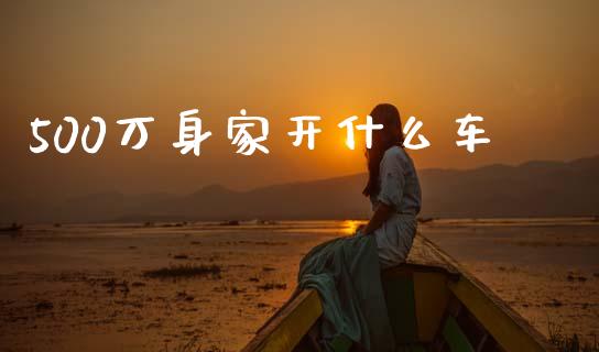 500万身家开什么车_https://wap.lcpcjs.com_全球经济_第1张