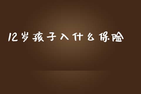 12岁孩子入什么保险_全球经济_第1张_全球经济_美股行情_外汇市场_股港行情 12岁孩子入什么保险_https://wap.lcpcjs.com_全球经济_第1张