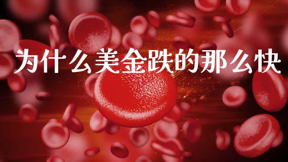 为什么美金跌的那么快_https://wap.lcpcjs.com_股港行情_第1张