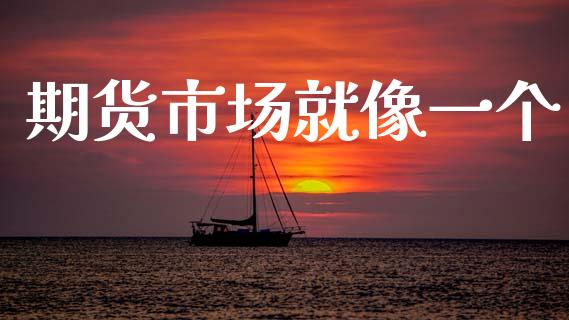 期货市场就像一个_https://wap.lcpcjs.com_外汇市场_第1张