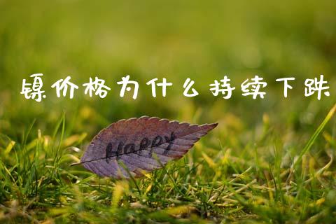镍价格为什么持续下跌_https://wap.lcpcjs.com_美股行情_第1张