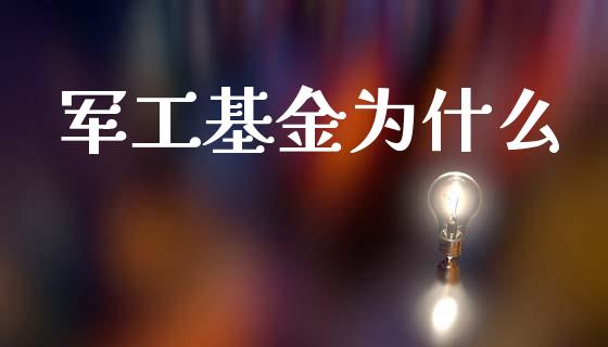 军工基金为什么_https://wap.lcpcjs.com_美股行情_第1张