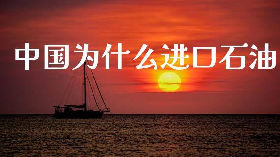 中国为什么进口石油_https://wap.lcpcjs.com_全球经济_第1张