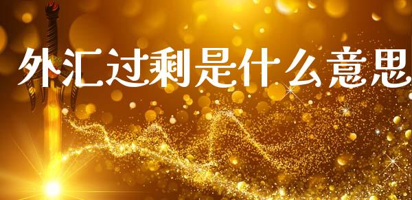 外汇过剩是什么意思_https://wap.lcpcjs.com_全球经济_第1张