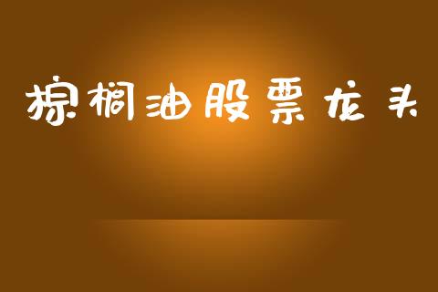 棕榈油股票龙头_https://wap.lcpcjs.com_全球经济_第1张