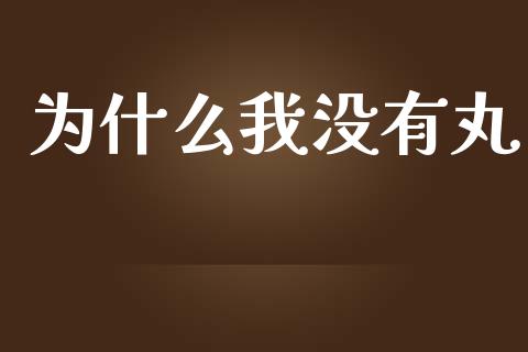 为什么我没有丸_https://wap.lcpcjs.com_全球经济_第1张
