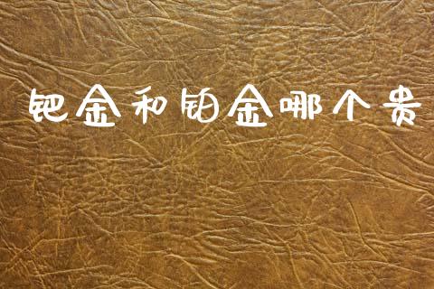 钯金和铂金哪个贵_https://wap.lcpcjs.com_全球经济_第1张