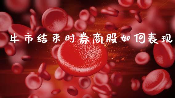 牛市结束时券商股如何表现_https://wap.lcpcjs.com_外汇市场_第1张