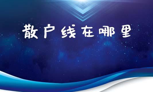 散户线在哪里_https://wap.lcpcjs.com_美股行情_第1张