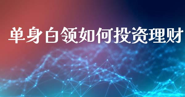 单身白领如何投资理财_https://wap.lcpcjs.com_外汇市场_第1张