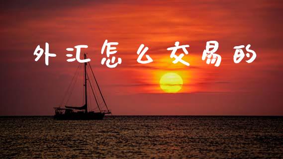外汇怎么交易的_https://wap.lcpcjs.com_股港行情_第1张