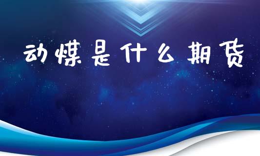 动煤是什么期货_https://wap.lcpcjs.com_外汇市场_第1张