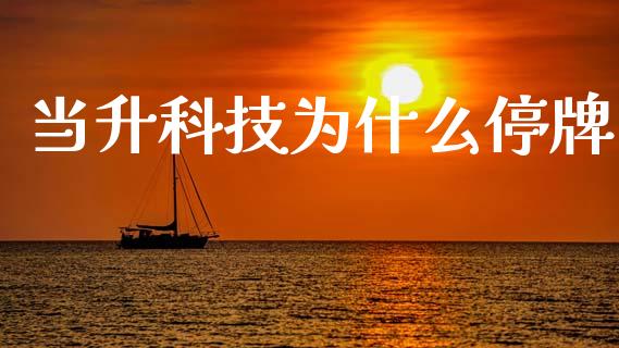 当升科技为什么停牌_https://wap.lcpcjs.com_外汇市场_第1张