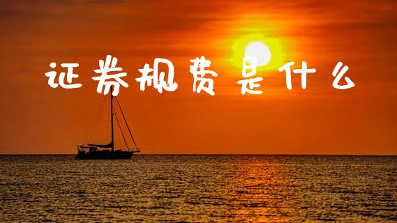 证券规费是什么_https://wap.lcpcjs.com_股港行情_第1张