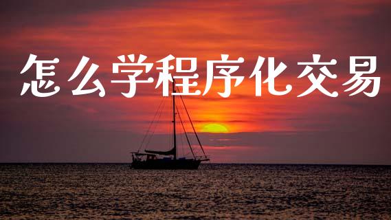 怎么学程序化交易_https://wap.lcpcjs.com_外汇市场_第1张
