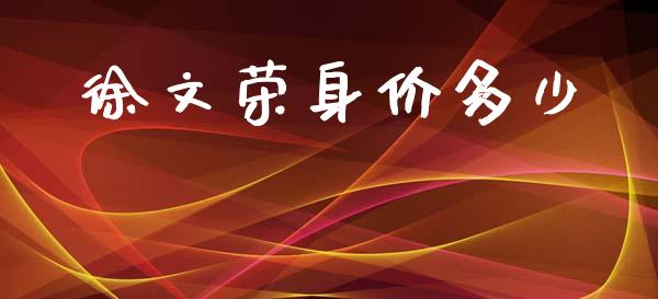 徐文荣身价多少_https://wap.lcpcjs.com_美股行情_第1张