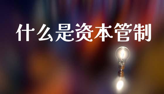 什么是资本管制_https://wap.lcpcjs.com_外汇市场_第1张