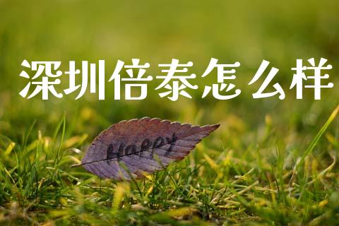深圳倍泰怎么样_https://wap.lcpcjs.com_股港行情_第1张