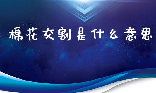 棉花交割是什么意思_股港行情_第1张_全球经济_美股行情_外汇市场_股港行情 棉花交割是什么意思_https://wap.lcpcjs.com_股港行情_第1张