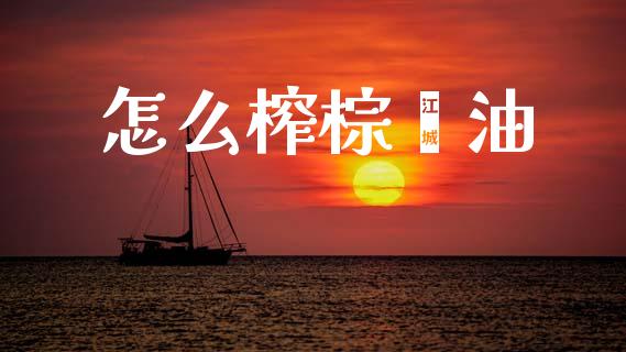 怎么榨棕榈油_https://wap.lcpcjs.com_全球经济_第1张