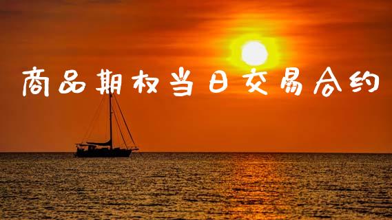 商品期权当日交易合约_https://wap.lcpcjs.com_全球经济_第1张