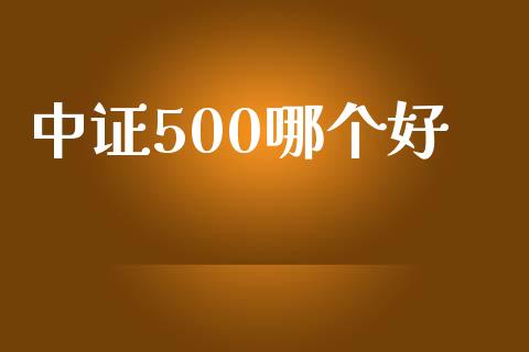 中证500哪个好_https://wap.lcpcjs.com_外汇市场_第1张