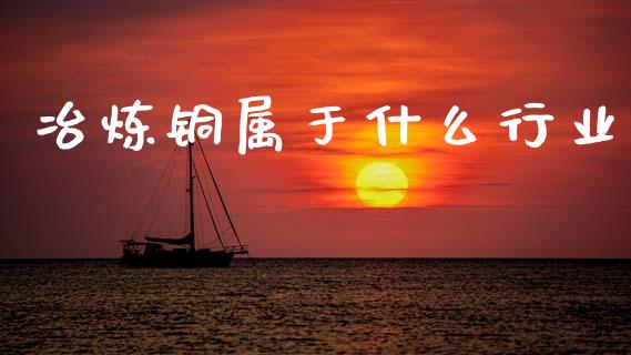 冶炼铜属于什么行业_https://wap.lcpcjs.com_美股行情_第1张