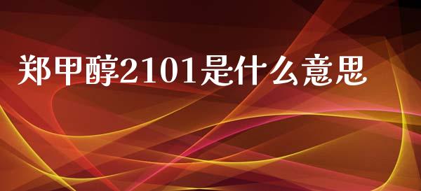 郑甲醇2101是什么意思_https://wap.lcpcjs.com_美股行情_第1张