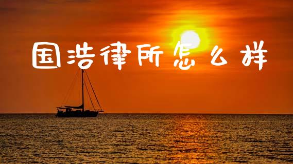国浩律所怎么样_https://wap.lcpcjs.com_外汇市场_第1张