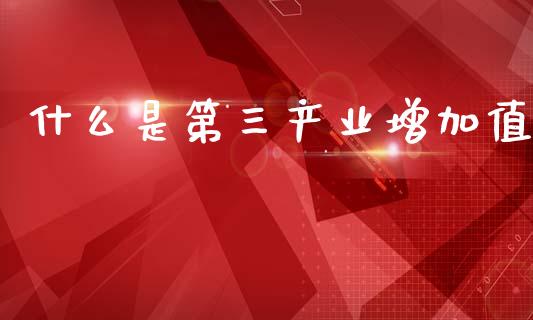 什么是第三产业增加值_https://wap.lcpcjs.com_全球经济_第1张